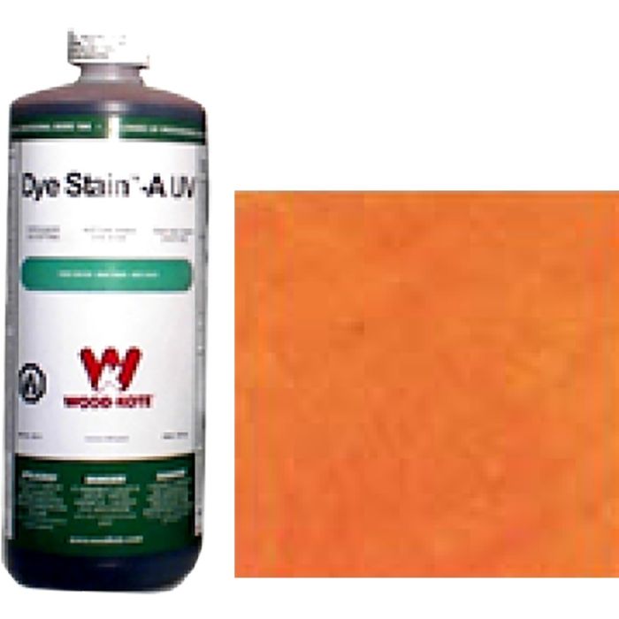 Wood Kote 1qt Dyestain Light Orange Yellow