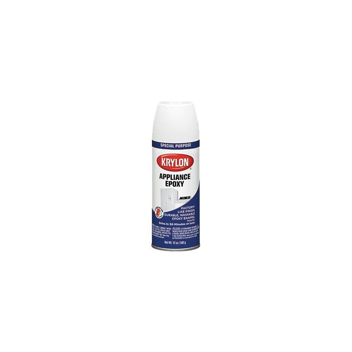 Krylon 12 oz. White Epoxy Appliance Spray