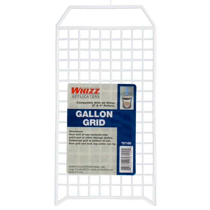 Whizz 1gal White Grid