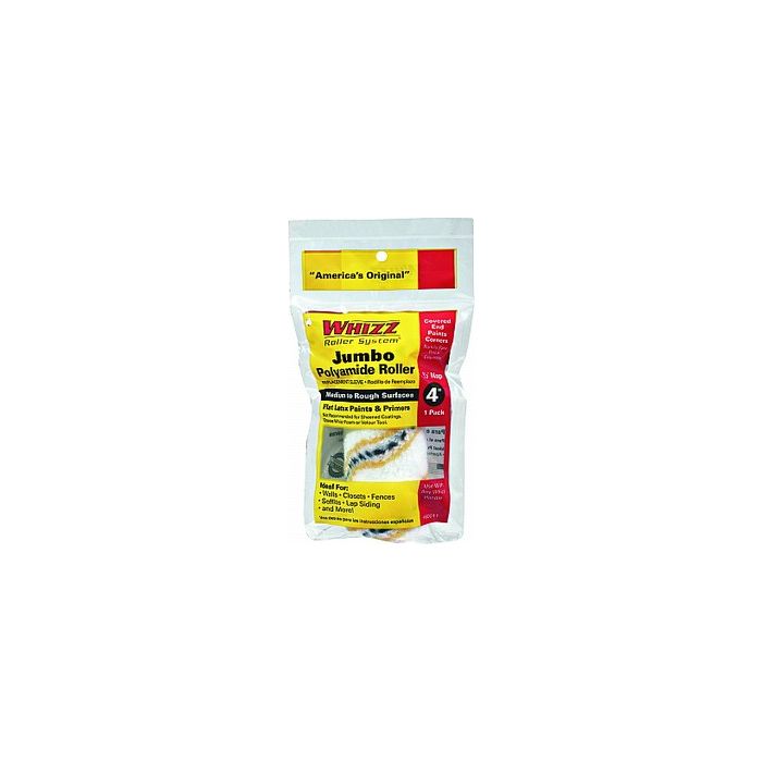 Whizz 4" Premium Gold Stripe 1/2" Nap Jumbo Mini Roller