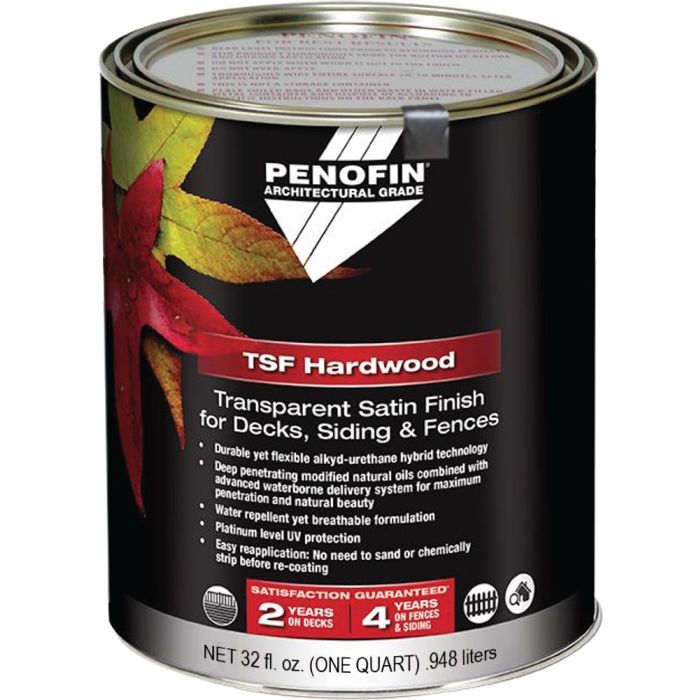 Penofin TSF Satin Architectural Hardwood Wood Finishes