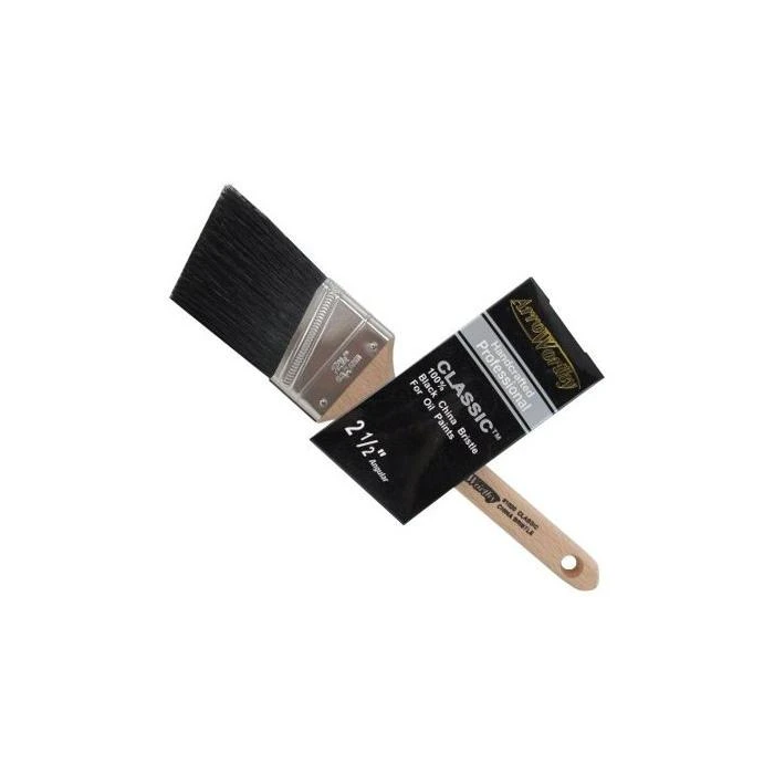 ArroWorthy Black China Bristle Classic Professional Paint Brushes