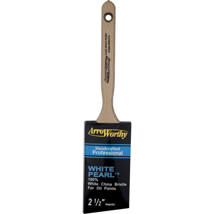 ArroWorthy White China Bristle Professional Paint Brushes