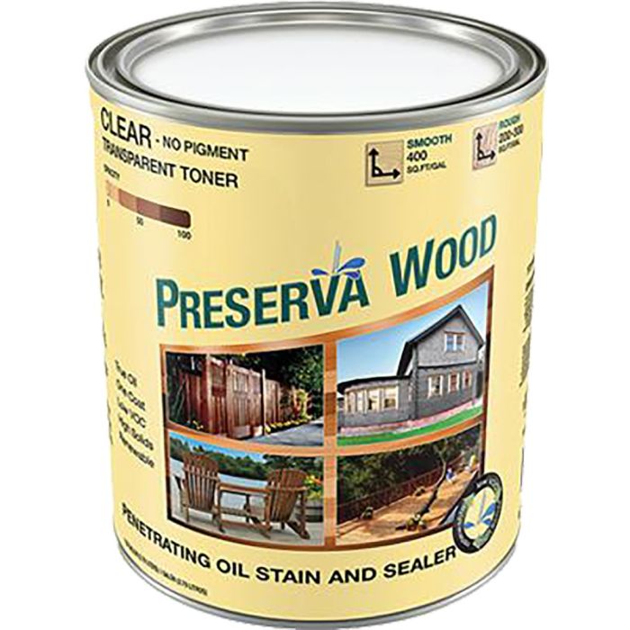 Preserva Wood Penetrating Oil Stain & Sealers