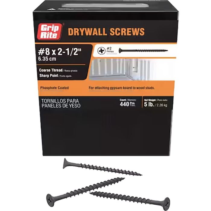 Grip-Rite Drywall Screws