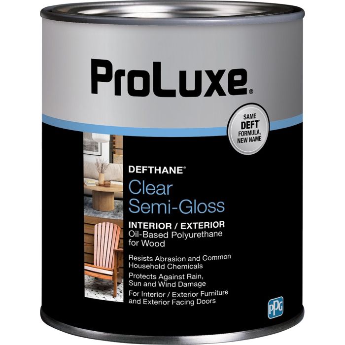 Proluxe Defthane Clear Interior/Exterior Oil-Modified Polyurethanes