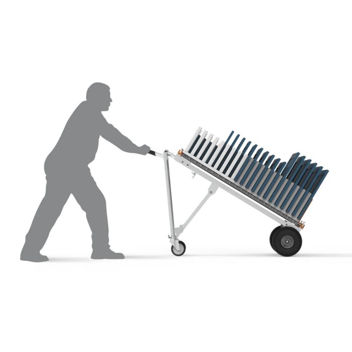 PaintLine ProDryingRack Transport Handtruck