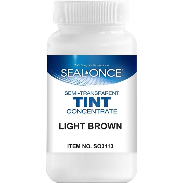 Seal-Once 4oz Semi-Transparent Tint Concentrates