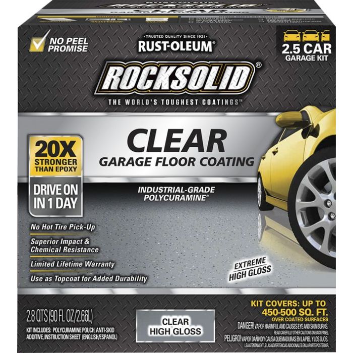 Rust-Oleum 1gal Clear RockSolid Polycuramine Top Coat