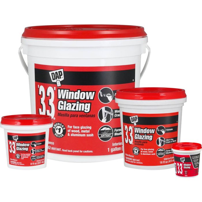 DAP 33 Window Glazing Compounds