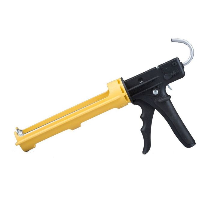 Dripless 10oz Composite Rotating Barrel Industrial Caulk Gun w/18:1 Thrust Ratio