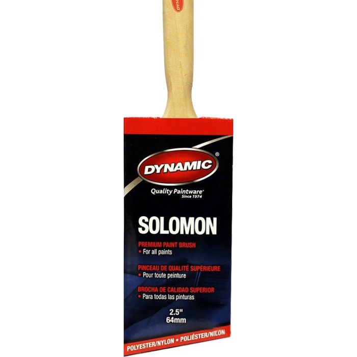 Dynamic Solomon Nylon Polyester Paint Brushes