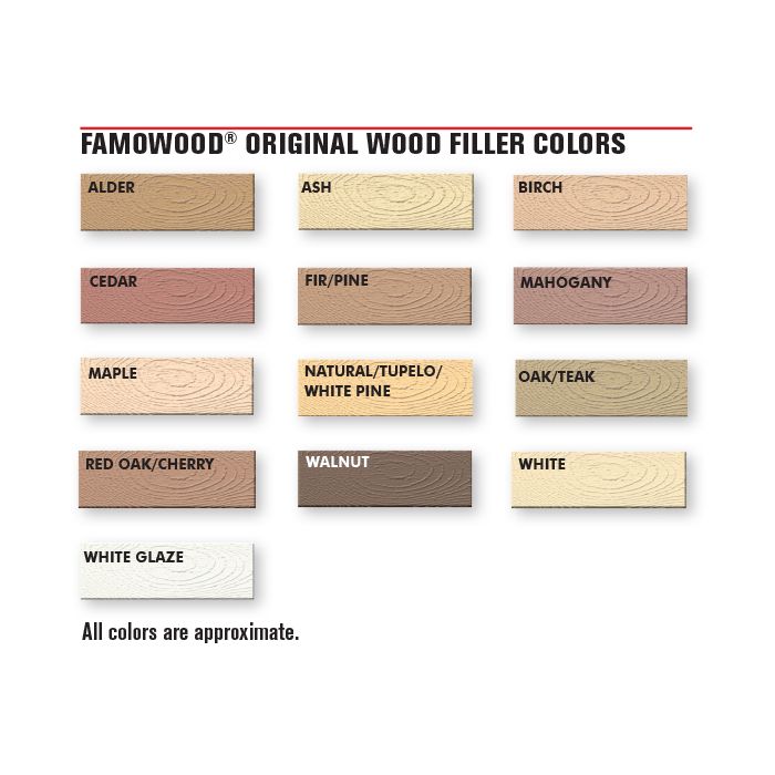Famowood Wood Fillers