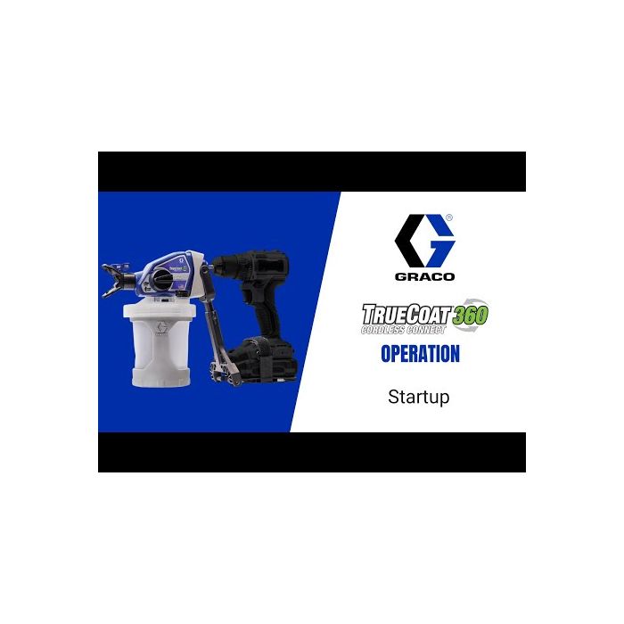 Graco TrueCoat 360 Cordless Connect TrueAirless Paint Sprayer