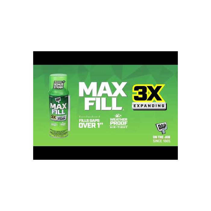 DAP Max Fill 3x Large Gap Expanding Foam Sealant