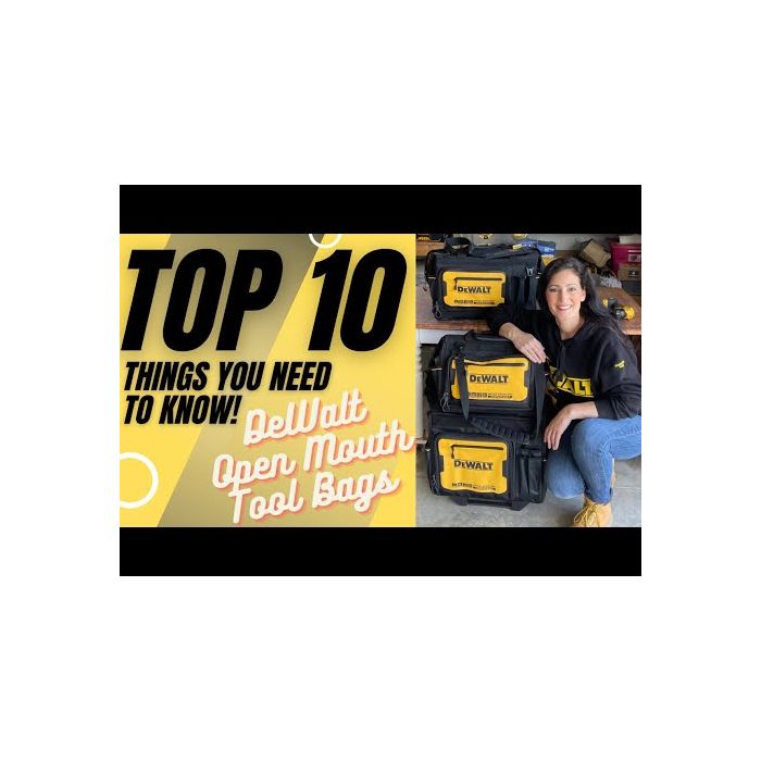 DeWalt 20" Pro Open Mouth Tool Bag