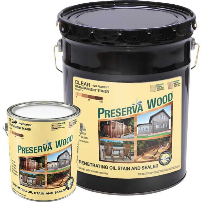 Preserva Wood Penetrating Oil Stain & Sealers