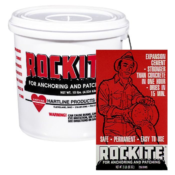 Rockite Box of Anchoring Cement