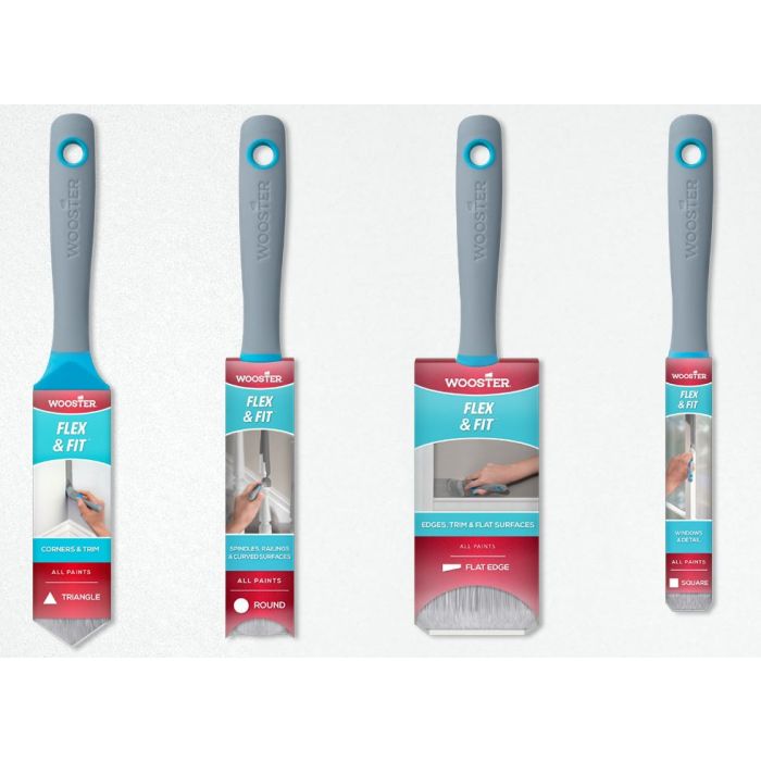 Wooster Flex & Fit Polyester Paint Brushes