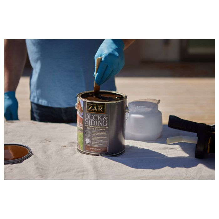 ZAR Classic Semi-Transparent Oil Finish Deck and Siding Stains