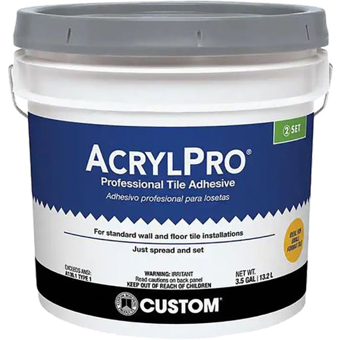 Custom AcrylPro Professional Ceramic Tile Adhesives
