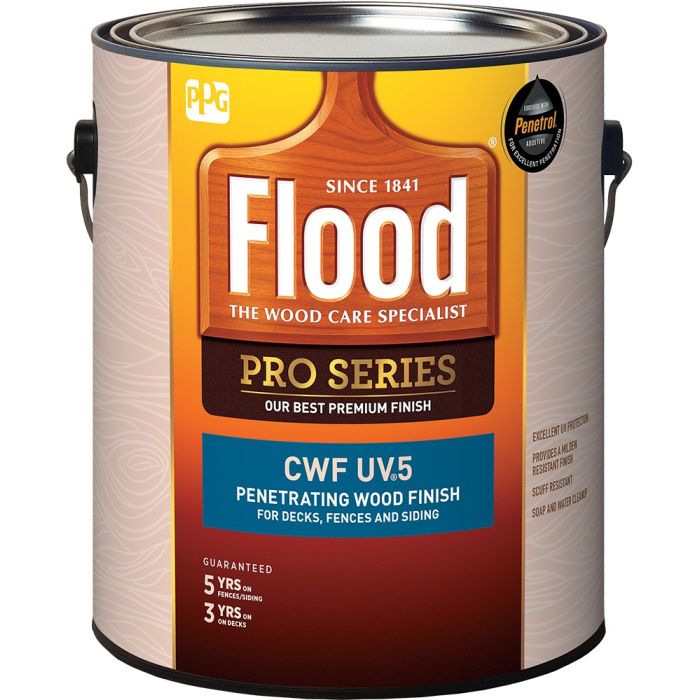 Flood 1G CWF-UV5 Cedar Exterior Penetrating Oil Wood Finish