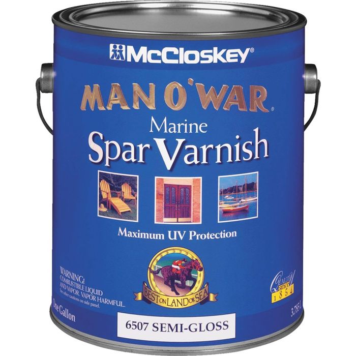 McCloskey Man-o-War Spar Varnishes (High Performance)