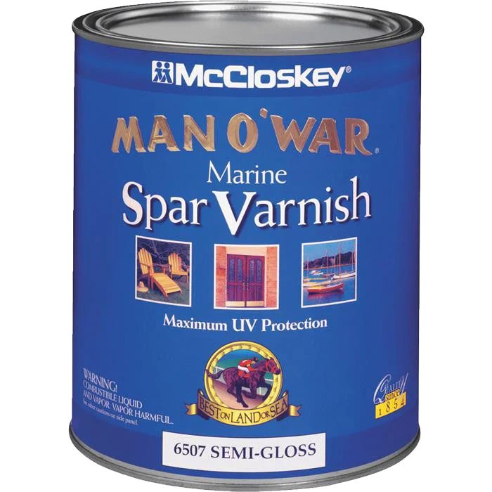 McCloskey Man-o-War Spar Varnishes (High Performance)