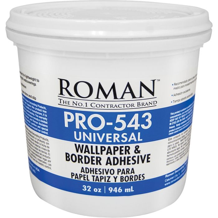 Roman PRO-543 Qt Universal Wallpaper & Border Adhesive