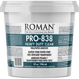 Roman PRO-838 Clear Heavy Duty Adhesives