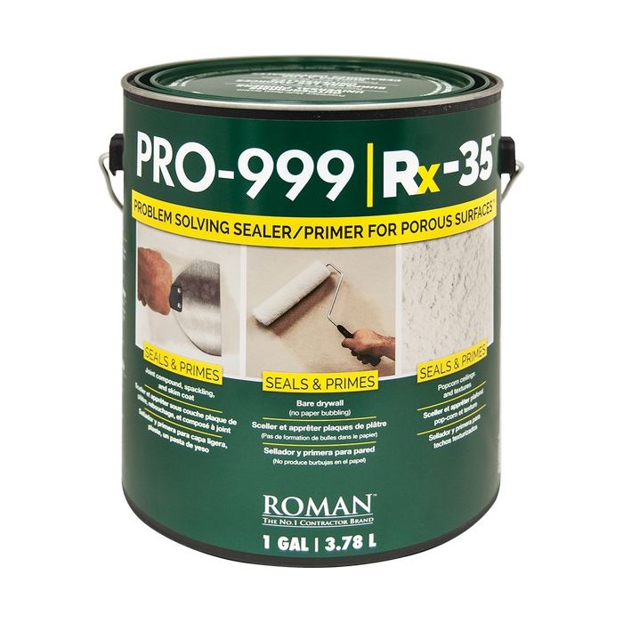 Roman PRO-999 1gal RX-35 Liquid Drywall Repair Primer & Sealer