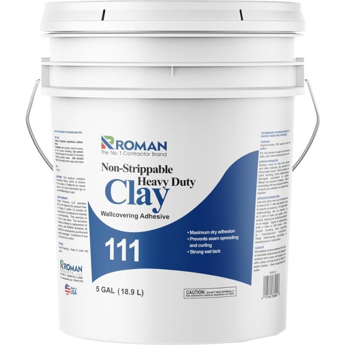 Roman 111 Heavy Duty Clay Adhesives