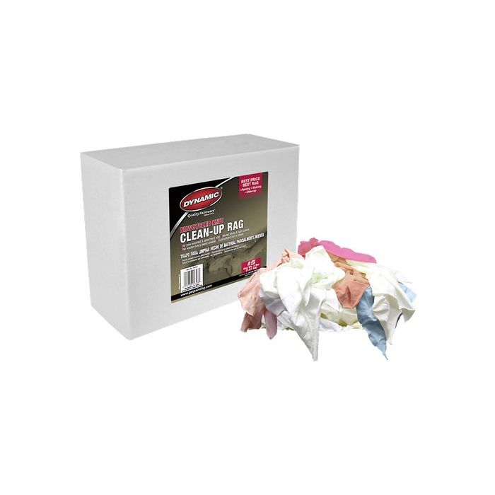 Dynamic #5 4Lb Box Newcycled Knit Clean Up Rag