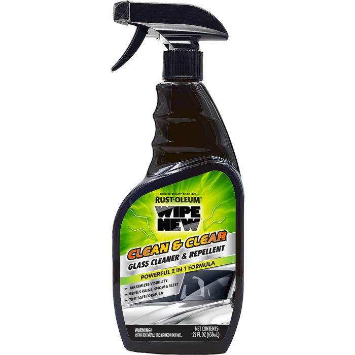 Rust-Oleum 22oz Wipe New Ceramic Glass Cleaner & Rain Repellent Spray