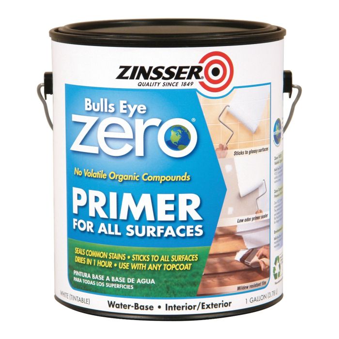 Zinsser 1gal White Bullseye Zero VOC Primer