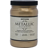 Rust-Oleum 1qt Soft Gold Metallic Accents Paint Finish