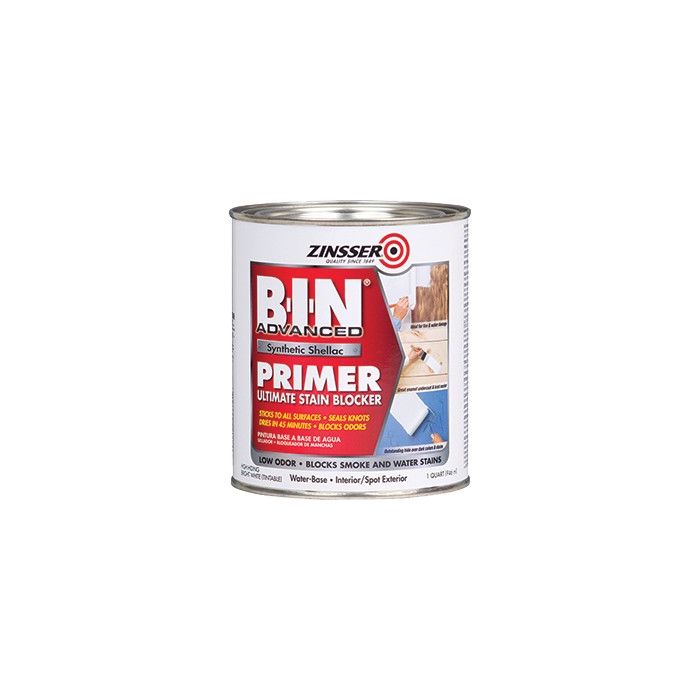 Zinsser Advanced Synthetic Shellac Stain & Odor Blocking Primers