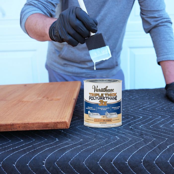 Varathane 1qt Gloss Clear Triple Thick 3x Polyurethane