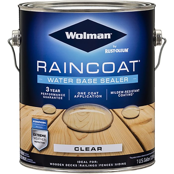 Wolman 1gal Clear Raincoat One Coat Sealer Water Based