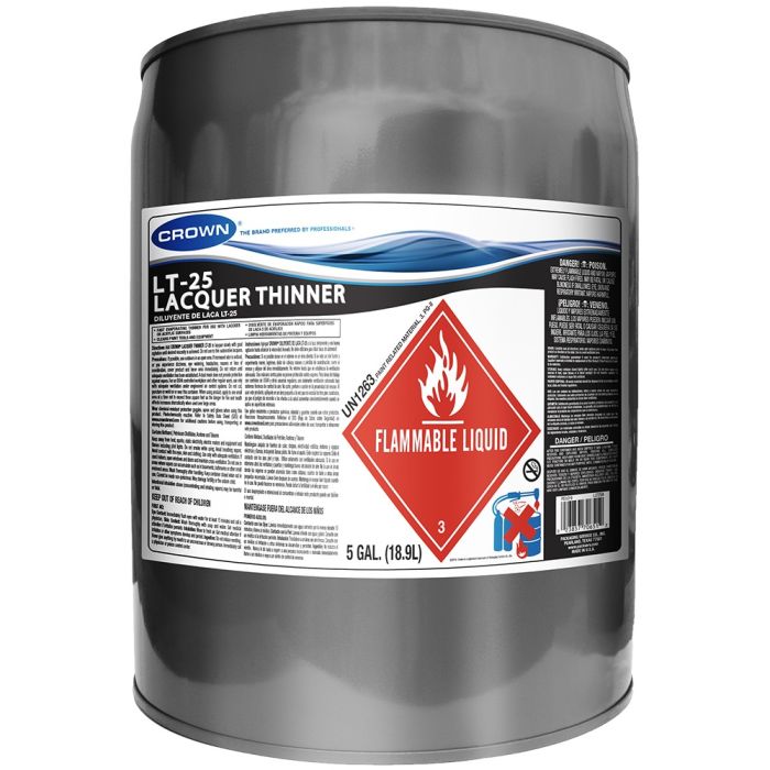 Crown 5gal Wash Lacquer Thinner LT-25