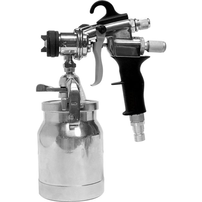 Titan Maxum Elite HVLP Pressure Fed 1-qt Cup Gun w/#3 Pro Set Needle Set