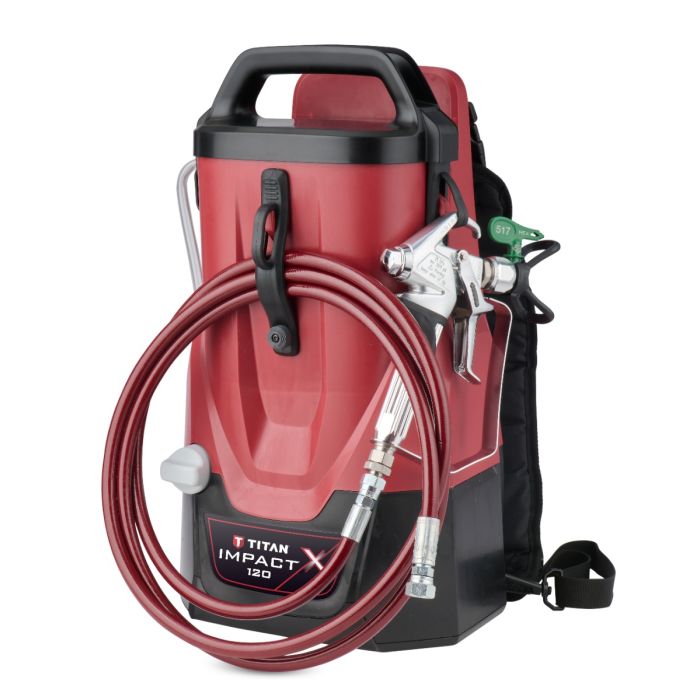 Titan Impact X 120 18v Battery-Powered Backpack Style Airless Paint Sprayer