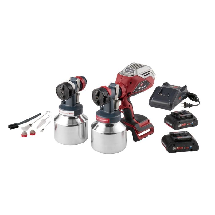Titan FlexSpray Pro 18v Battery-Powered Handheld Airless Paint Sprayer