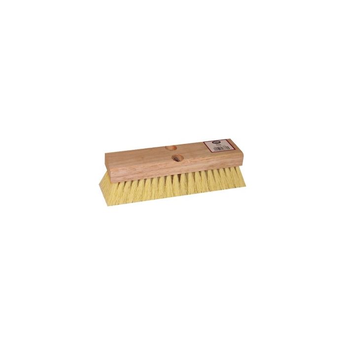 DQB 10" White Tampico Deck Scrub Brush