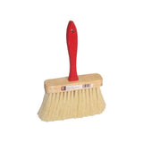 DQB 6-1/2" x 4" Trim 5-Row White Tampico Masonry Brush w/ Red Handle