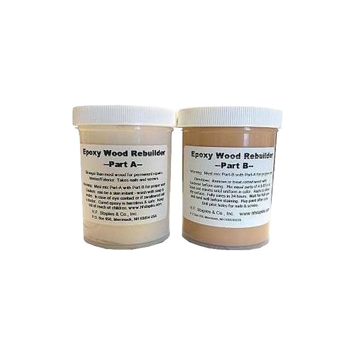 H. F. Staples 16oz Epoxy Wood Rebuilder
