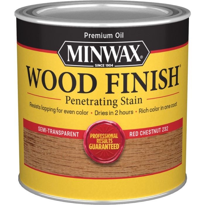Minwax Oil-Based Semi-Transparent Penetrating Wood Finish Stains (High Performance)
