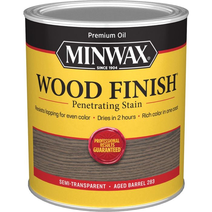 Minwax Oil-Based Semi-Transparent Penetrating Wood Finish Stains (High Performance)
