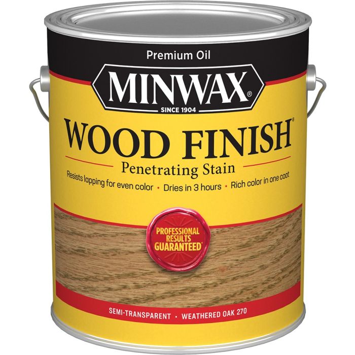 Minwax Oil-Based Semi-Transparent Penetrating Wood Finish Stains (Low Odor)