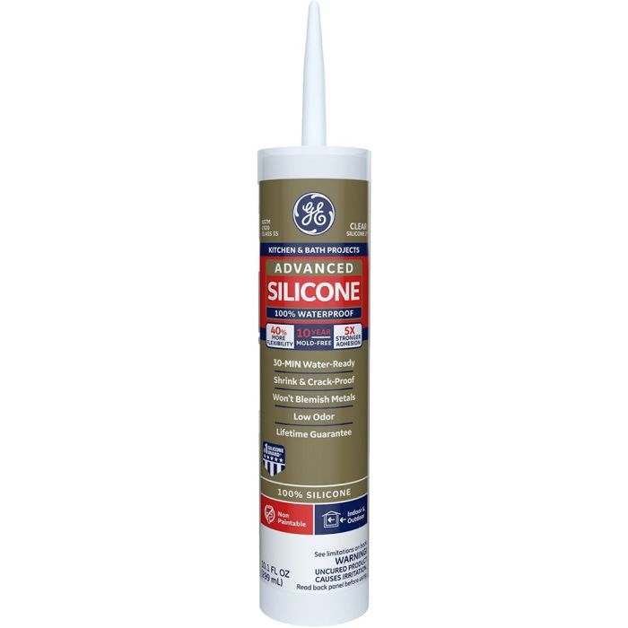 GE Silicone II Advanced Kitchen & Bath Sealants